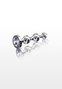 Koraliki Analne Diamond Star Beads Małe Srebrne