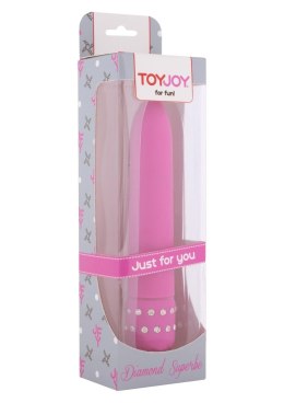 Luksusowy Wibrator Diamond Superbe Różowy