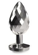 Disco Diamond Plug Srebrny – Rozmiar L