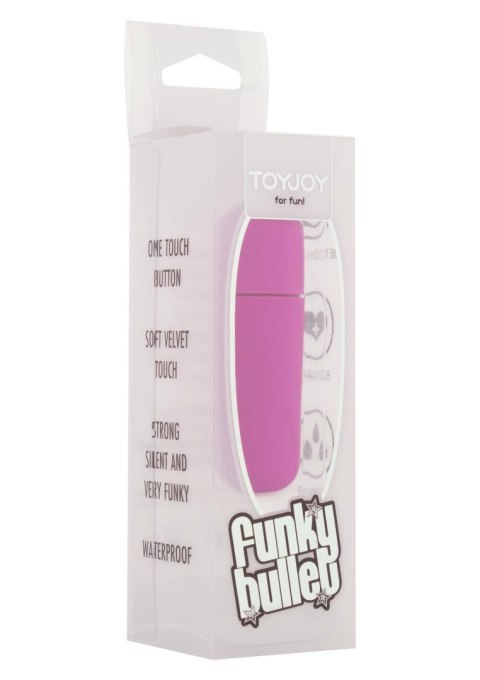 Wibrator Pocisk Funky Fiolet