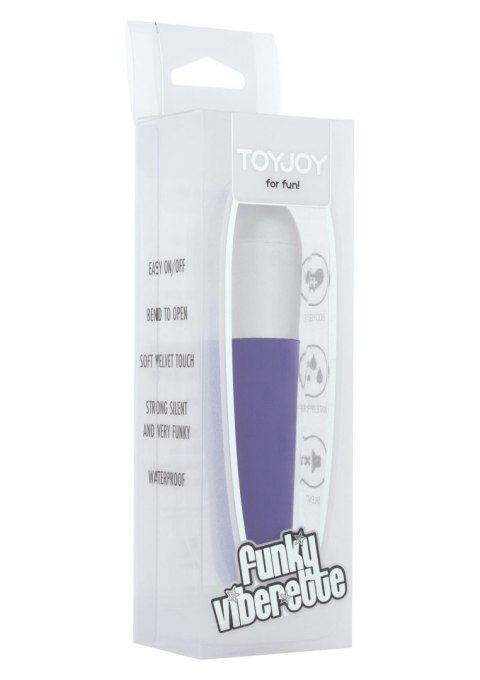 Zmysłowy Mini Wibrator Funky Fiolet