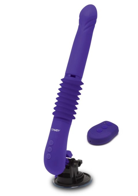 Wibrator Przesuwny Magnum Opus Supreme Thruster 2 Fioletowy
