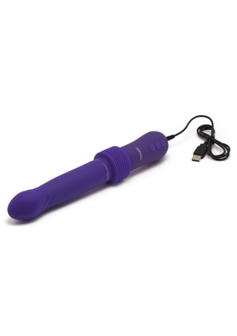 Wibrator Przesuwny Magnum Opus Supreme Thruster 2 Fioletowy