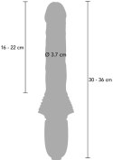 Wibrator Przesuwny Magnum Opus Supreme Thruster 2 Fioletowy
