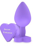 Korek analny Secret Entrance BK-AP-016 Fioletowy