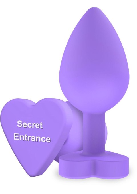 Korek analny Secret Entrance BK-AP-016 Fioletowy