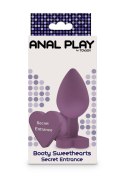 Korek analny Secret Entrance BK-AP-016 Fioletowy