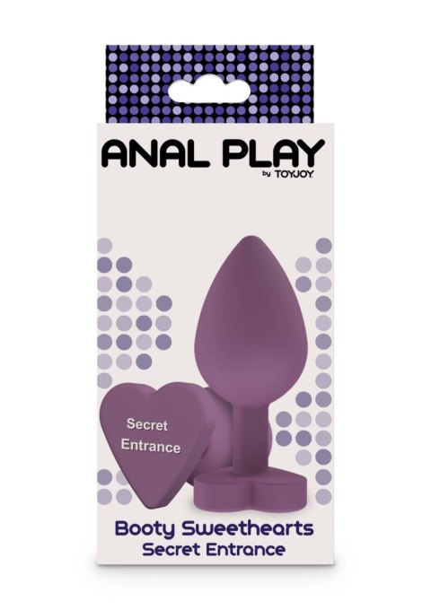 Korek analny Secret Entrance BK-AP-016 Fioletowy