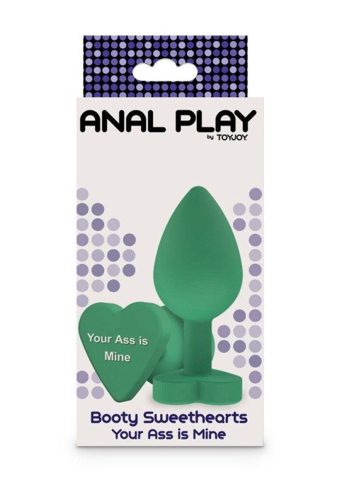 Analny Korek Booty Sweethearts – „Twój Tyłek Jest Mój”