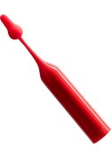ROMP Pop Red – Wibrator z wymiennymi końcówkami