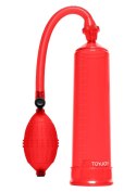 Luksusowa Pompka Powiększająca Power Pump Red