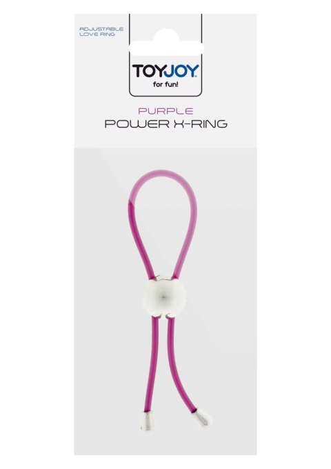 Fioletowy Pierścień Erekcyjny Power X Ring