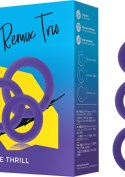 ROMP Remix Trio – Fioletowy zestaw pierścieni erekcyjnych