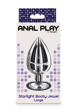 Starlight Booty Jewel – Luksusowy Srebrny Korek Analny