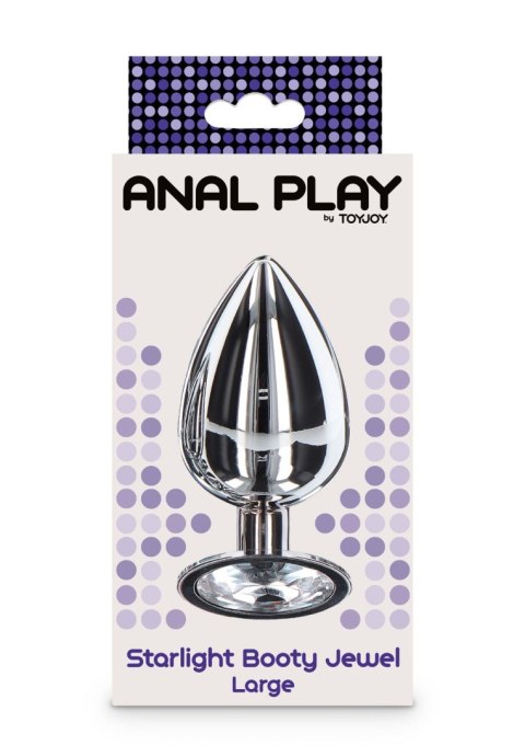 Starlight Booty Jewel – Luksusowy Srebrny Korek Analny