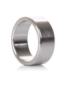 Elegancki Srebrny Pierścień Metalowy - M
