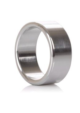 Elegancki Srebrny Pierścień Metalowy - M