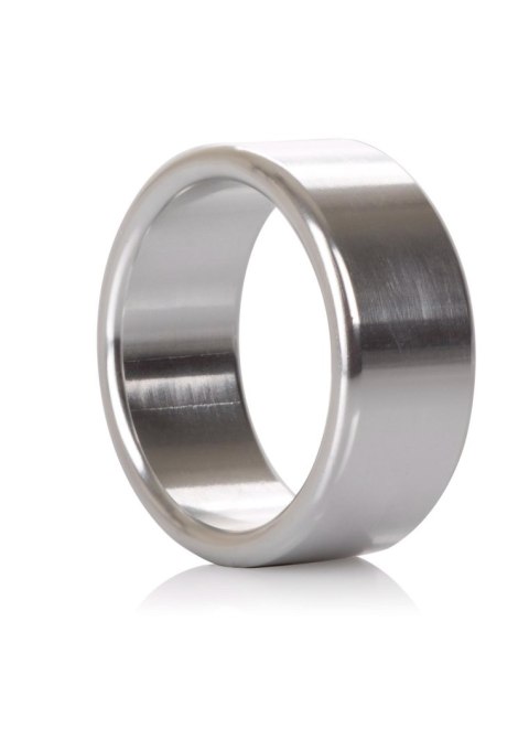 Elegancki Srebrny Pierścień Metalowy - M