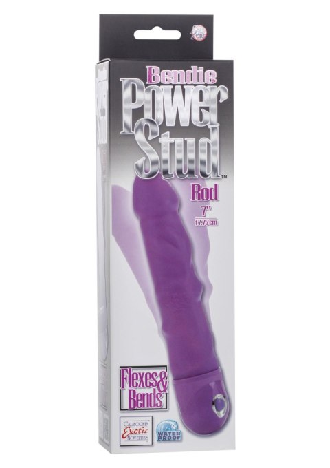 Giętki Wibrator Bendie Stud Rod – Fioletowy