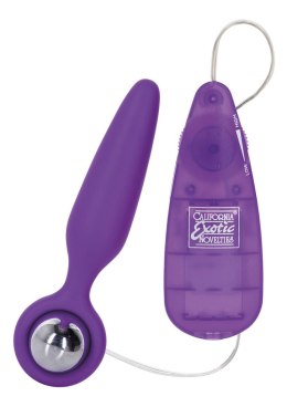 Fioletowy Wibrujący Plug Analny Booty Glider