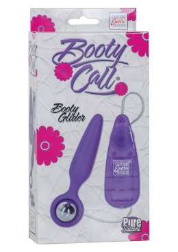 Fioletowy Wibrujący Plug Analny Booty Glider