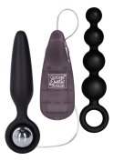 Zmysłowy Wibrujący Plug Analny Booty Call – Czarny