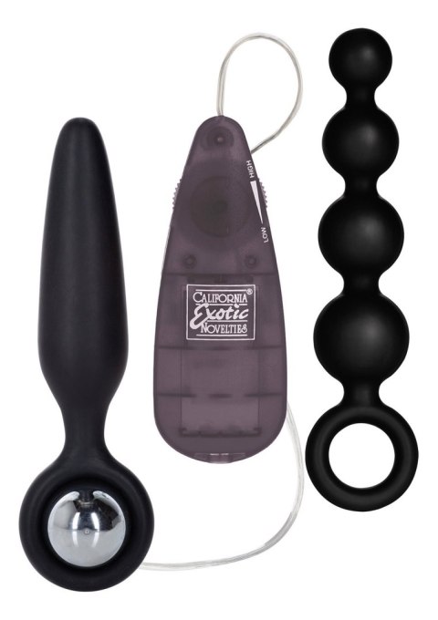 Zmysłowy Wibrujący Plug Analny Booty Call – Czarny