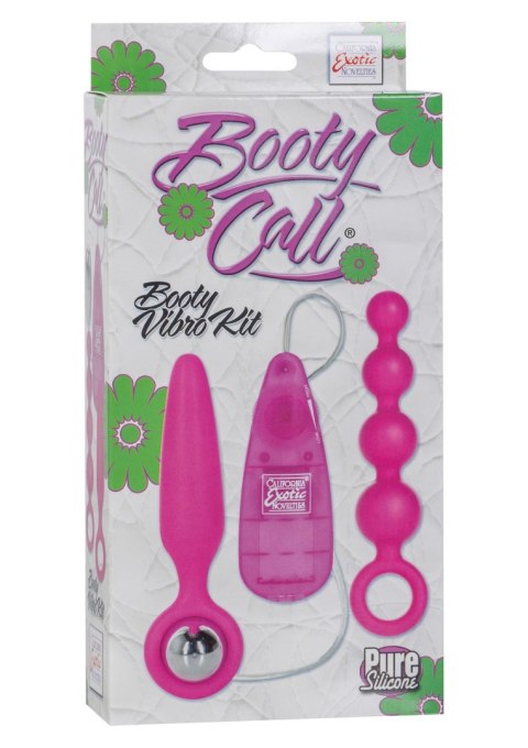 Wibrujący Plug Analny Booty Call Różowy