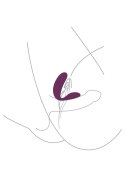 Fioletowy Wibrator dla Par Bound Love