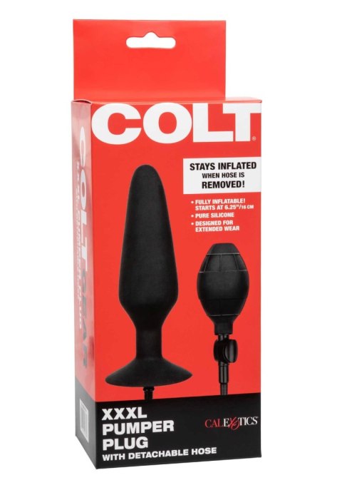 Korek Analny Pompowany COLT XXXL Czarny