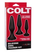 COLT Silikonowy Zestaw Treningowy Analny – Czerń