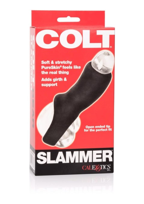 COLT Slammer Black – Zmysłowa Nakładka Potęgująca Doznania