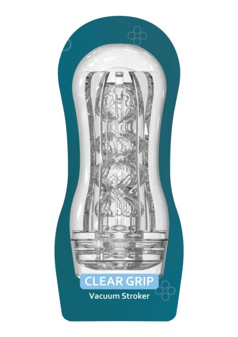 Próżniowy Masturbator HERO Clear Grip
