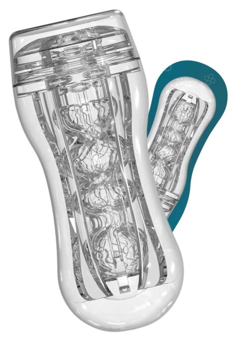 Próżniowy Masturbator HERO Clear Grip