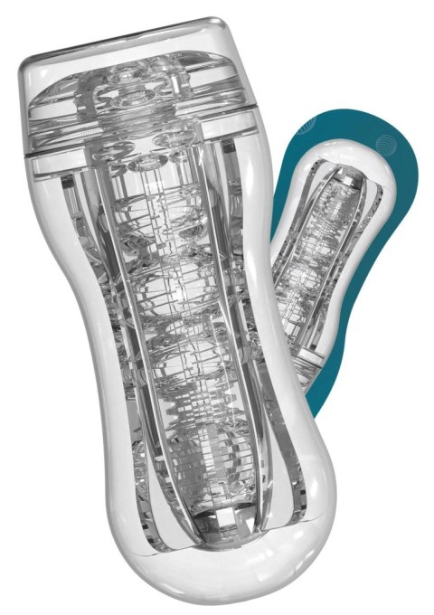 HERO Clear Wave – Transparentny Masturbator Próżniowy