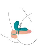 Elegancki Wibrujący Pierścień dla Par – Zieleń
