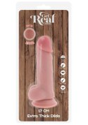 Luksusowe Realistyczne Dildo z Podwójną Gęstością TPE, 17 cm