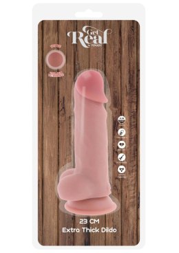 Luksusowe Dildo Realistyczne o Podwójnej Gęstości, TPE, 23 cm