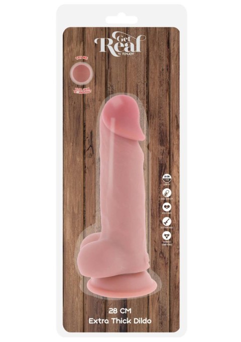 Luksusowe Dildo o Podwójnej Gęstości – Ekstremalny Realizm i 28 cm Rozkoszy