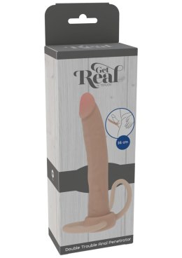 Podwójny Silikonowy Dildo Análny 'Double Trouble'
