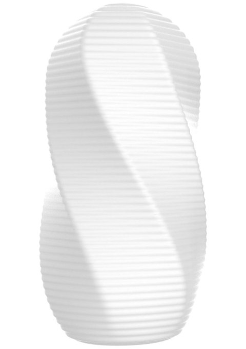 TOYJOY HERO Masturbator Medium Swirl – Biała Spirala Przyjemności