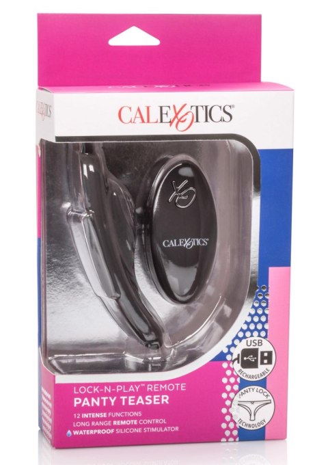 Dyskretny Wibrator do Bielizny z Pilotem – Czarny