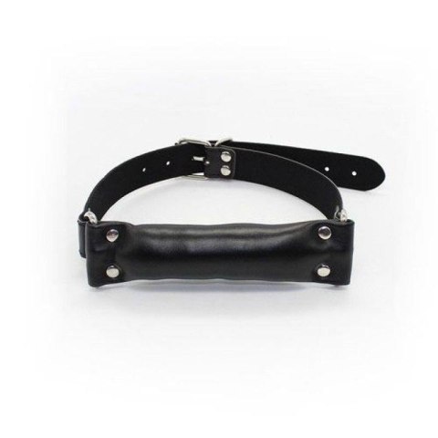 Elegancki Knebel w Kształcie Paska Easy Belt Gag (Czarny)