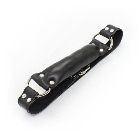 Elegancki Knebel w Kształcie Paska Easy Belt Gag (Czarny)