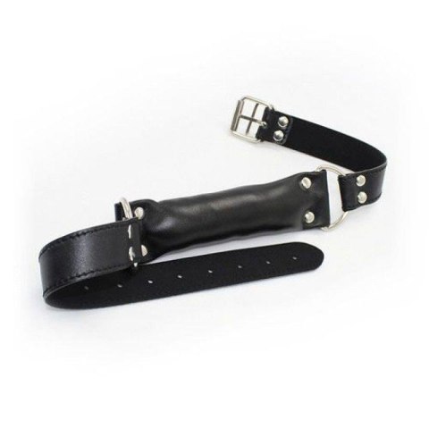 Elegancki Knebel w Kształcie Paska Easy Belt Gag (Czarny)