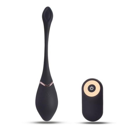 Eleganckie Wibrujące Jajeczko Bezprzewodowe Toyz4Lovers Black
