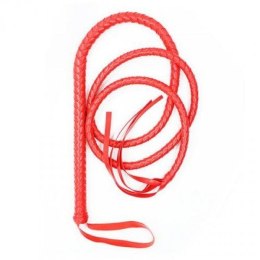 Zmysłowy Pejcz Indy Flog Whip, Czerwony