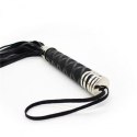 Flogger z Frędzlami „Hard Whip” – Klasyczna Czerń