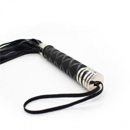 Flogger z Frędzlami „Hard Whip” – Klasyczna Czerń