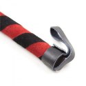 Pejcz Line Whip z eleganckimi frędzlami - czarny